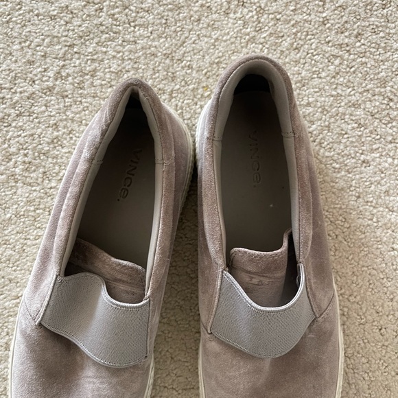 Vince Velvet Slip On Shoes - Picture 4 of 5